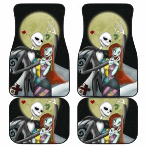 Jack And Sally Nightmare Before Christmas Car Floor Mats H0115
