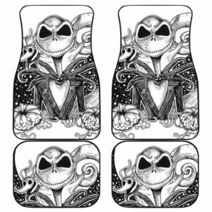 Jack Nightmare Before Christmas Car Floor Mats Cartoon H0115