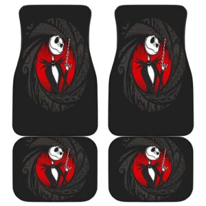 Jack Skellington Front And Back Car Mats