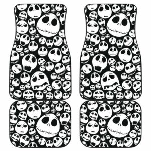 Jack Skellington Head Symbols Walt Disney Car Floor Mats 191023