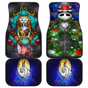 Jack Skellington Sally Walt Disney Cartoon Car Floor Mats 191023