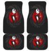 Jack Skellington in black theme Car Floor Mats 191023