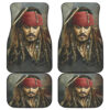 Jack Sparrow Art Pirates Of The Caribbean Car Floor Mats H042220