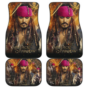 Jack Sparrow Car Floor Mats Pirates Of The Caribbean H042220