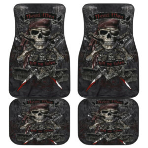 Jack Sparrow Dead Men tell no tales Car Floor Mats H042220