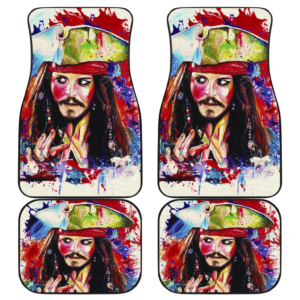 Jack Sparrow Pirates Of The Caribbean Car Floor Mats H042220