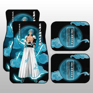 Jaegerjaquez Grimmjow Car Floor Mats Custom Anime Bleach Car Interior Accessories