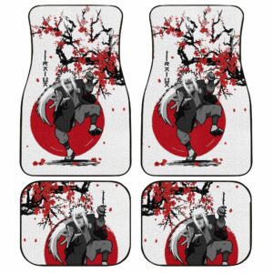 Jiraiya Car Floor Mats Custom Japan Style Anime Naruto Car Interior Accessories