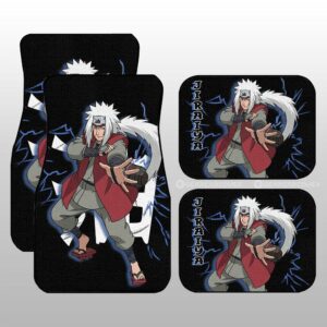 Jiraiya Car Floor Mats Custom Naruto Anime Gifts For Fans