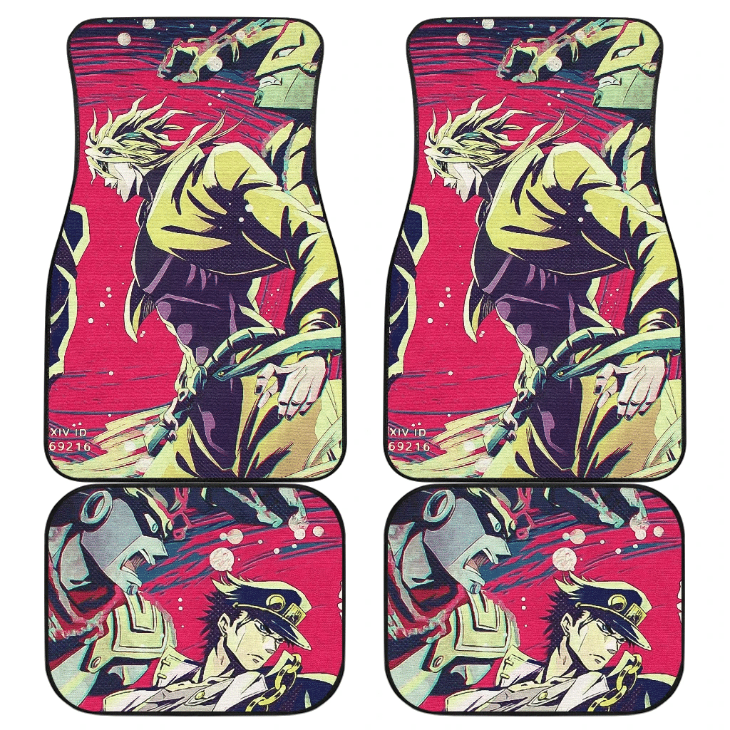 JoJo’s Bizarre Adventure Car Floor Manga Fan Gift H081720 JoJo’s Bizarre Adventure Car Floor Manga Fan Gift H081720