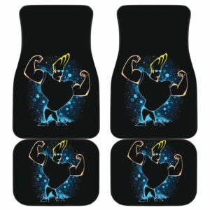Johnny Bravo Colorful Logo Cartoon Car Floor Mats 191023