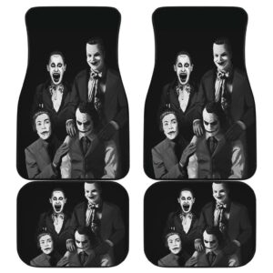 Joker Black & White Theme Car Floor Mats