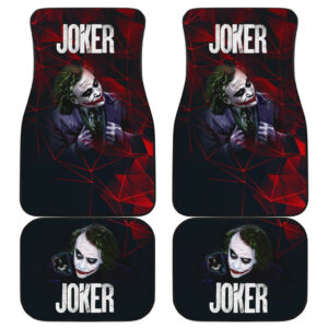 Joker Cards Death Car Floor Mats 191206