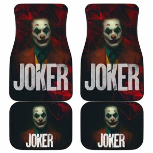 Joker Criminal Clown Blood Theme Car Floor Mats