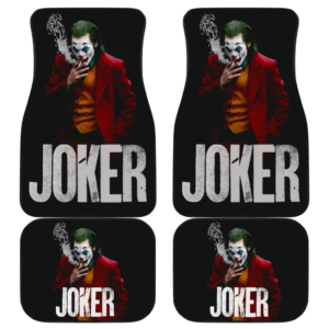 Joker Criminal Suit Black theme Car Floor Mats 191206