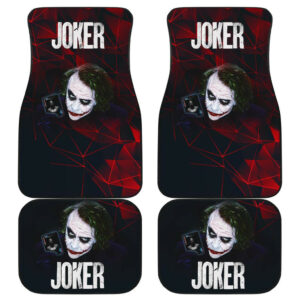 Joker Death Cards Batman Dark Knight Car Floor Mats 191206