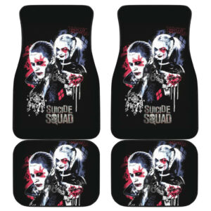 Joker & Harley Quinn Car Floor Mats Suicide Squad Movie H1226