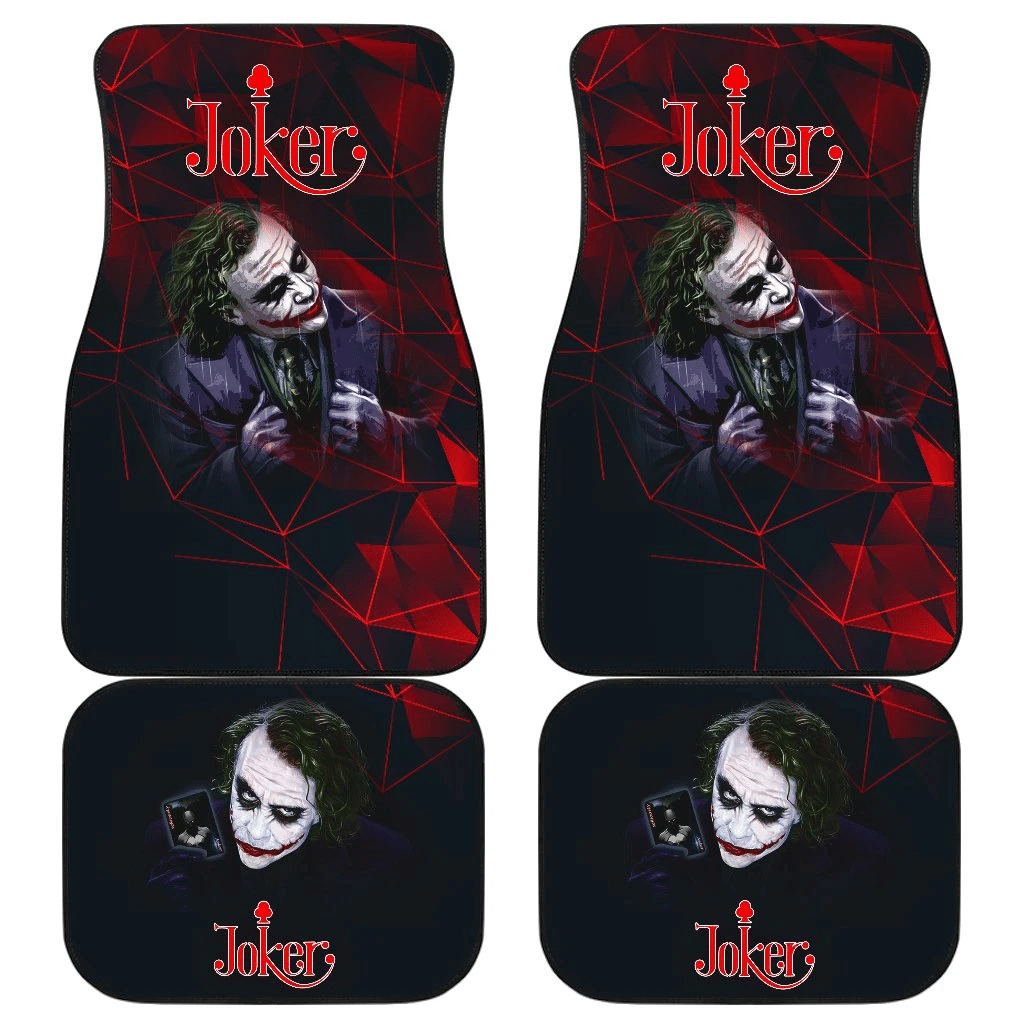 Joker Insane Face Car Floor Mats 191206 Joker Insane Face Car Floor Mats 191206