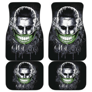 Joker Smile Suicide Squad Car Floor Mats Movie Fan Gift H031120