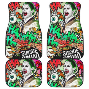 Joker Suicide Squad Movie Fan Gift Car Floor Mats H1226