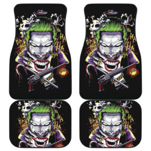 Joker Villains Car Floor Mats Suicide Squad Movie Fan Gift H031120