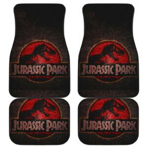 Jurassic Park Dinosaurs Logo Car Floor Mats