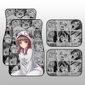 Kaede Azusagawa Car Floor Mats Custom Bunny Girl Senpai Anime Car Accessories
