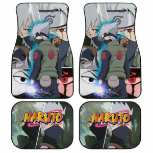 Kakashi Car Floor Mats Custom Anime Naruto Car Interior Accessories