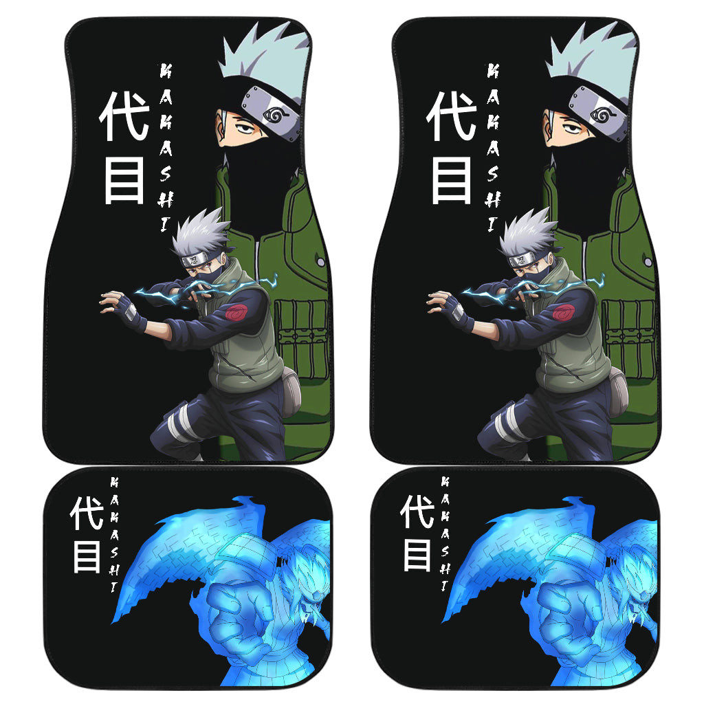 Kakashi Hatake Naruto Car Floor Mats Anime Car Accessories Kakashi Hatake Naruto Car Floor Mats Anime Car Accessories