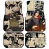Kakashi Itachi Car Floor Mats Custom Manga Anime Naruto Car Accessories
