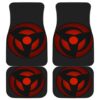 Kakashi Magekyo Sharingan Eye Sign Naruto Car Floor Mats 191023