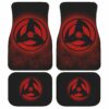 Kakashi Mangekyou Car Floor Mats Custom Sharingan Anime Naruto Car Accessories