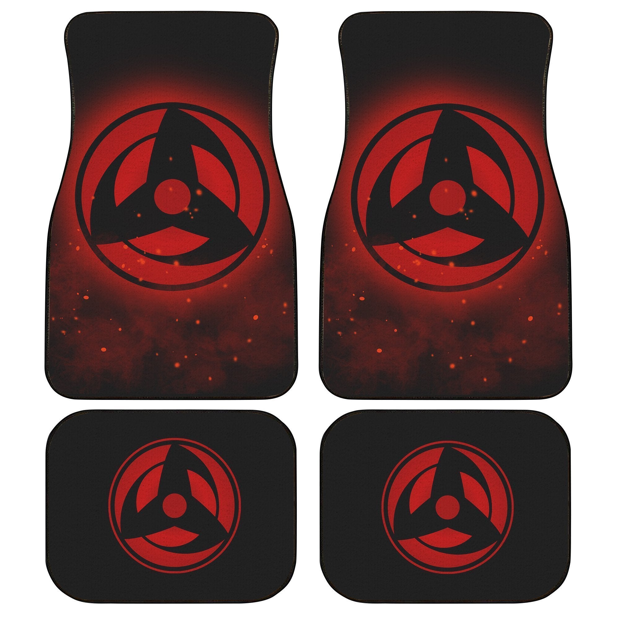 Kakashi Mangekyou Car Floor Mats Custom Sharingan Anime Naruto Car Accessories Kakashi Mangekyou Car Floor Mats Custom Sharingan Anime Naruto Car Accessories