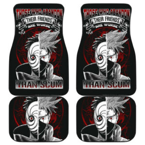 Kakashi Obito Naruto Anime Car Floor Mats 191023