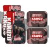 Kakuzu Akatsuki Car Floor Mats Custom Anime Naruto Car Accessories