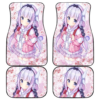 Kanna Gorgeous Girl Anime Japan Car Floor Mats 191024