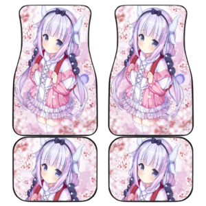 Kanna Gorgeous Girl Anime Japan Car Floor Mats 191024
