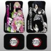 Kanroji And Obanai Car Floor Mats Custom Demon Slayer Anime Gifts Idea For Fans