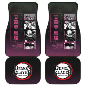 Kanroji Mitsuri Demon Slayer Car Floor Mats Anime Car Accessories