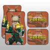 Katsuki Bakugo Car Floor Mats Custom My Hero Academia Anime Gifts For Fans