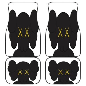 Kaws Front And Back Car Mats