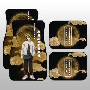 Kazutora Hanemiya Car Floor Mats Custom Tokyo Reverngers Anime Car Interior Accessories