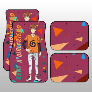 Kazuya Kinoshita Car Floor Mats Custom Anime Rent A Girlfriend Car Accessories