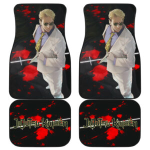 Kento Nanami Jujutsu Kaisen Car Floor Mats Anime Car Accessories