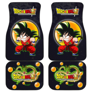 Kid Goku Angry DB Anime Car Floor Mats 191207