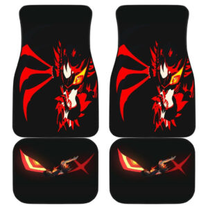 Kill La Kill New Logo in black theme Car Floor Mats 191024