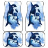 Killer Whale Sea Animal Car Floor Mats 191024