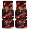 Kimetsu No Yaiba Anime Tanjiro Kamado Car Floor Mats H1223