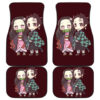Kimetsu No Yaiba Car Floor Mats Nezuko Kamado & Tanjiro Kamado H1223