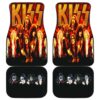 Kiss Band Front And Back Car Mats